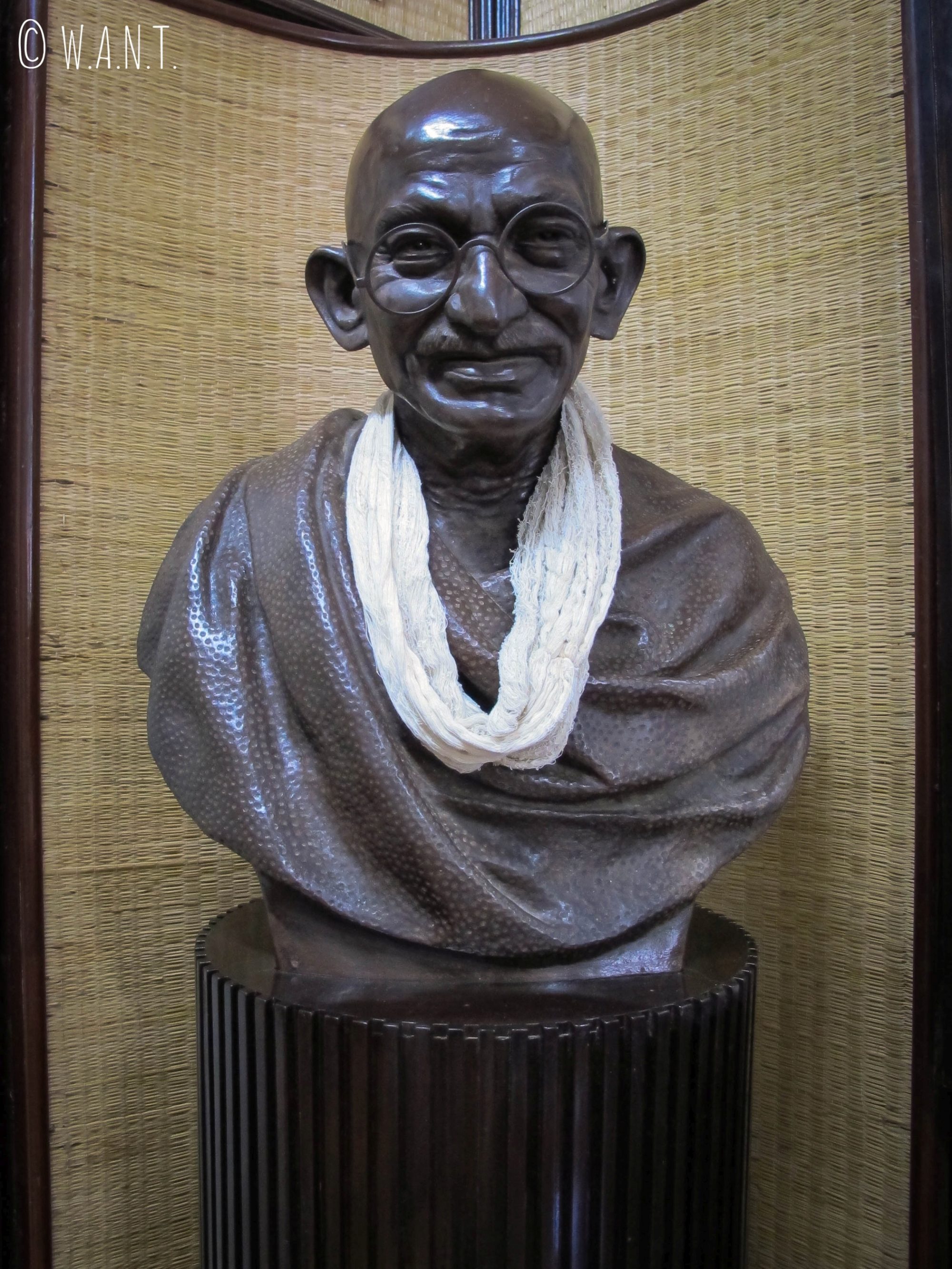 Buste de Gandhi
