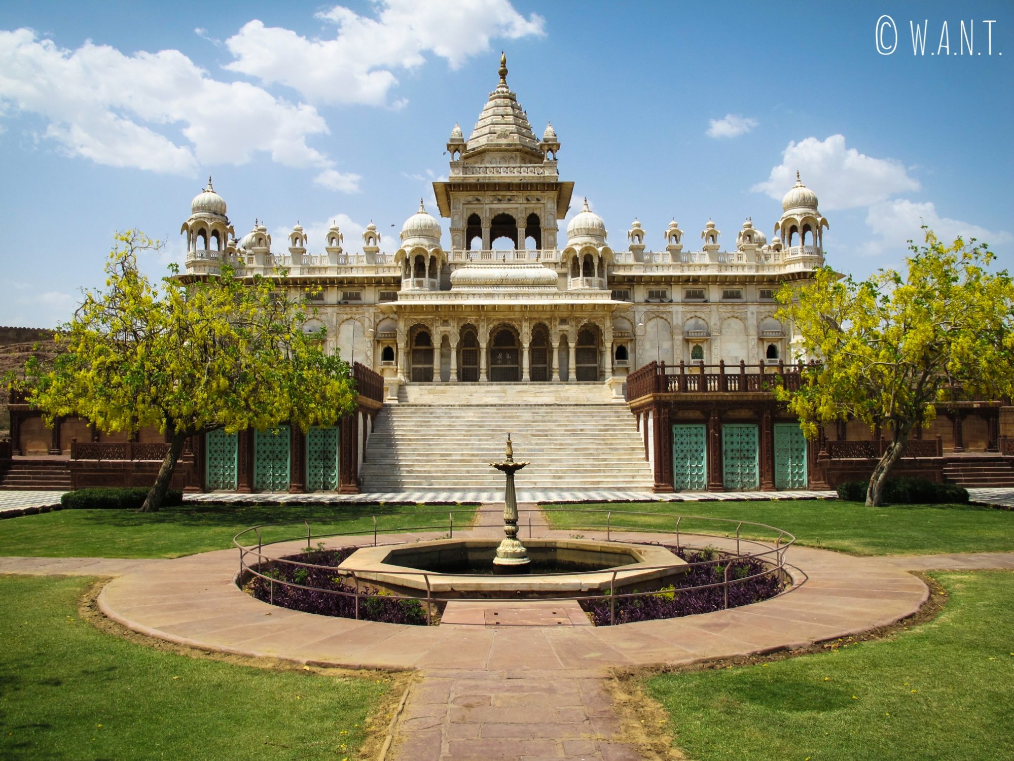 Le Jaswant Thada, fabuleux temple en marbre situé sur les hauteurs de Jodhpur
