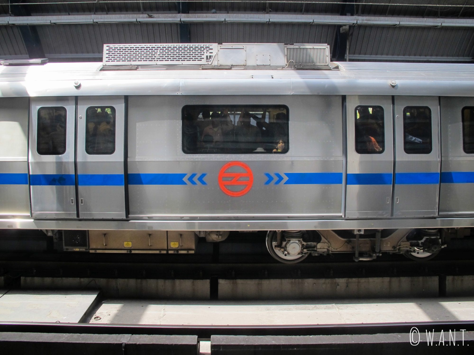 Wagon du métro de Delhi