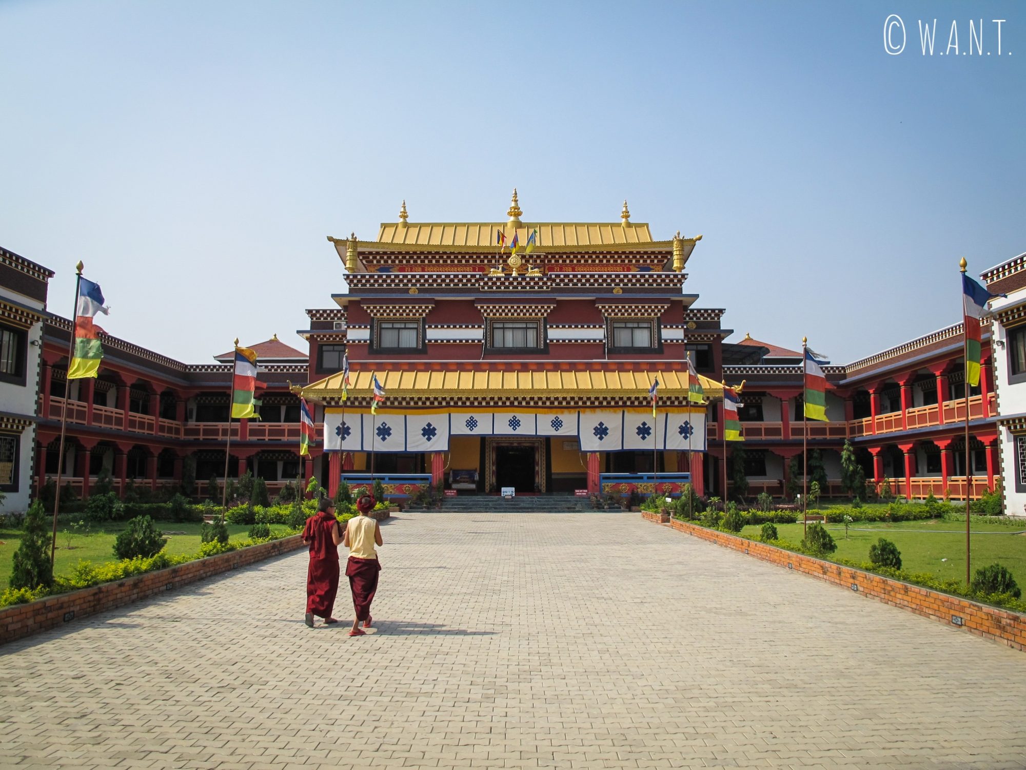 Monastère du Canada à Lumbini