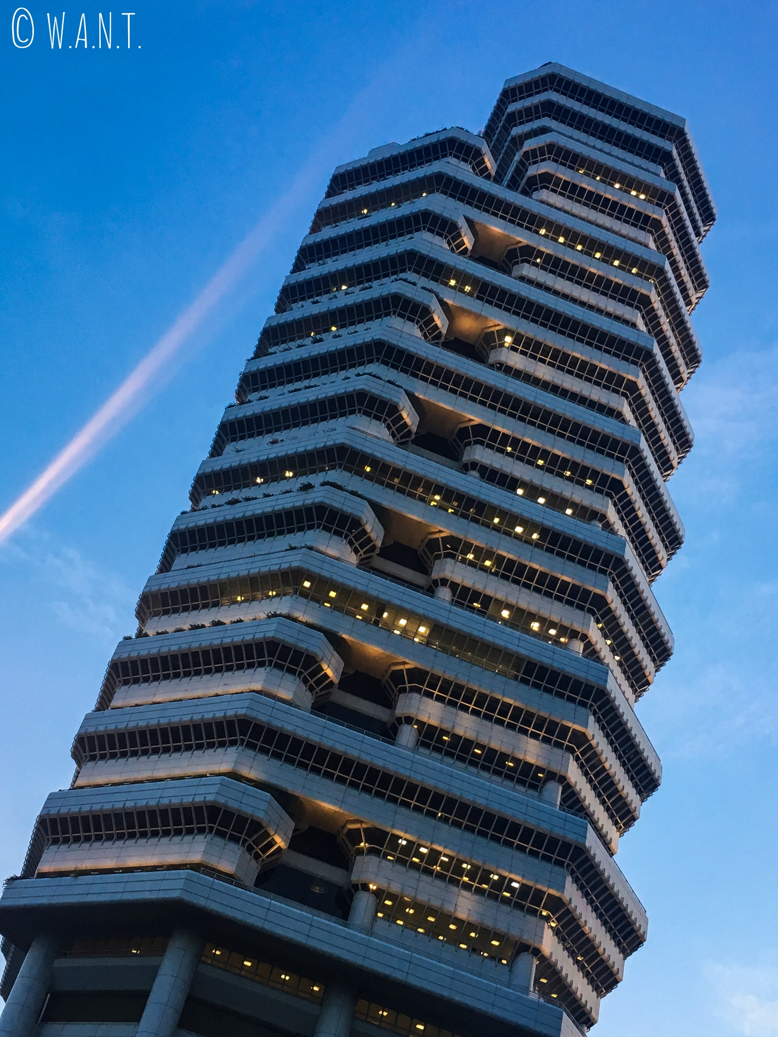 Le design des tours de Singapour s'avère parfois audacieux