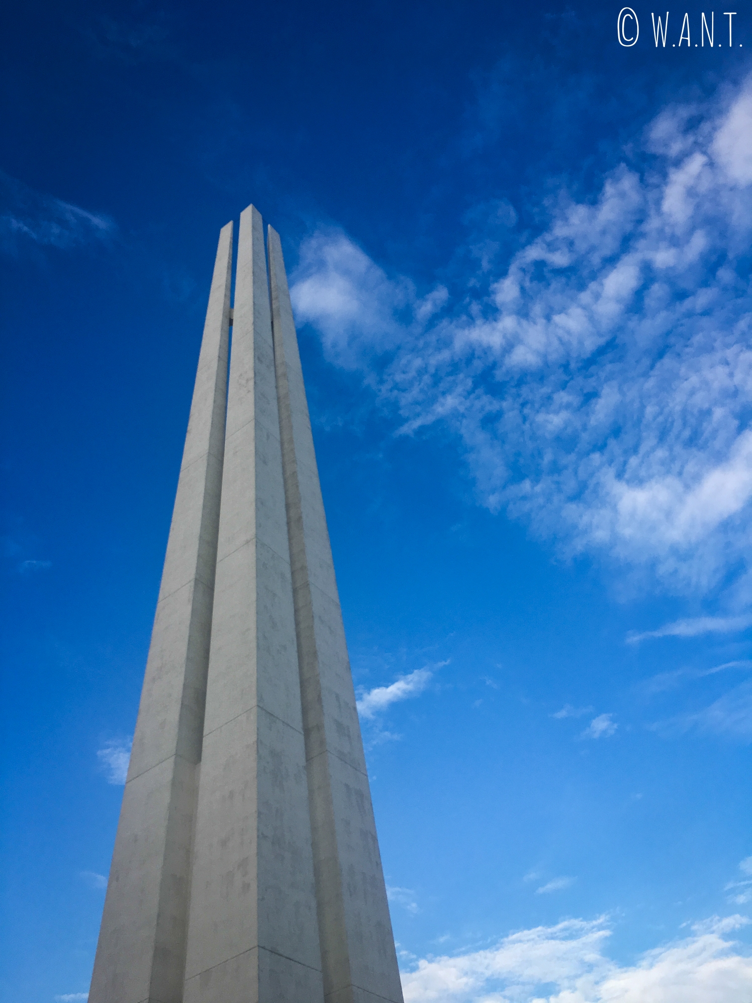 Le monument commémorant les morts civils de la 2nde guerre mondiale
