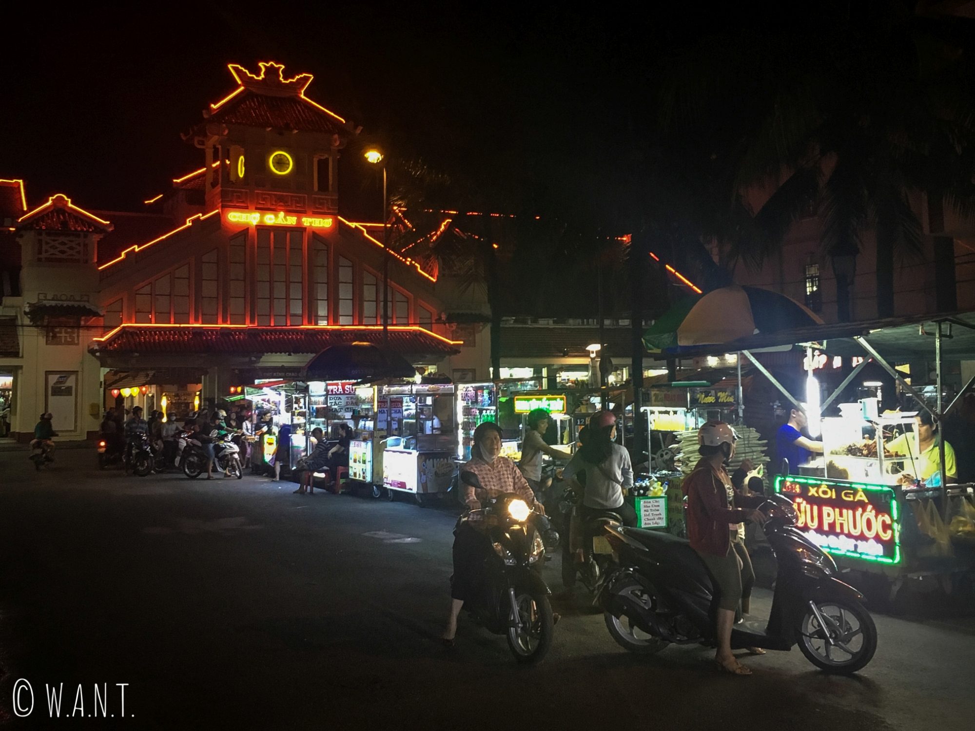 Night Food Market de Can Tho