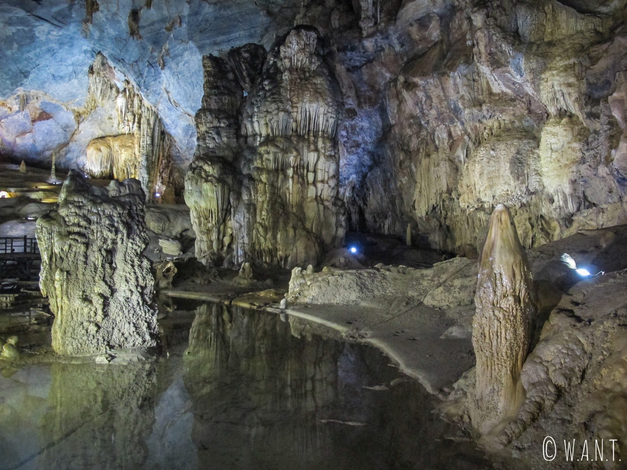 Décor naturel sublime à l'intérieur de la Paradise Cave de Phong Nha