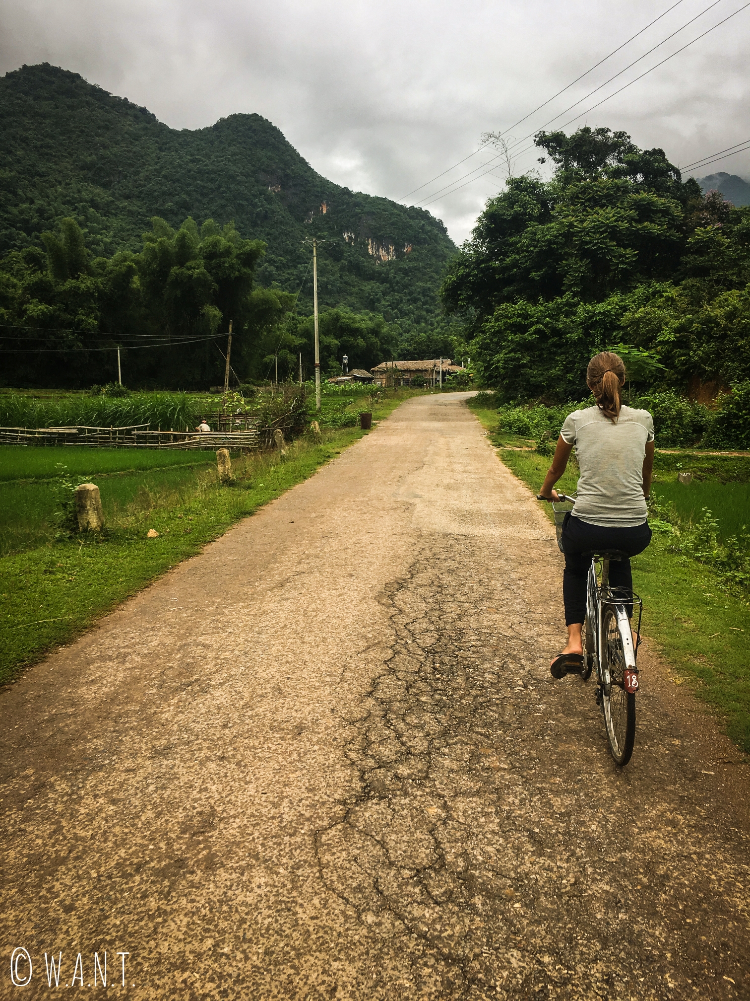 L'activité principale de Mai Chau est la balade à vélo