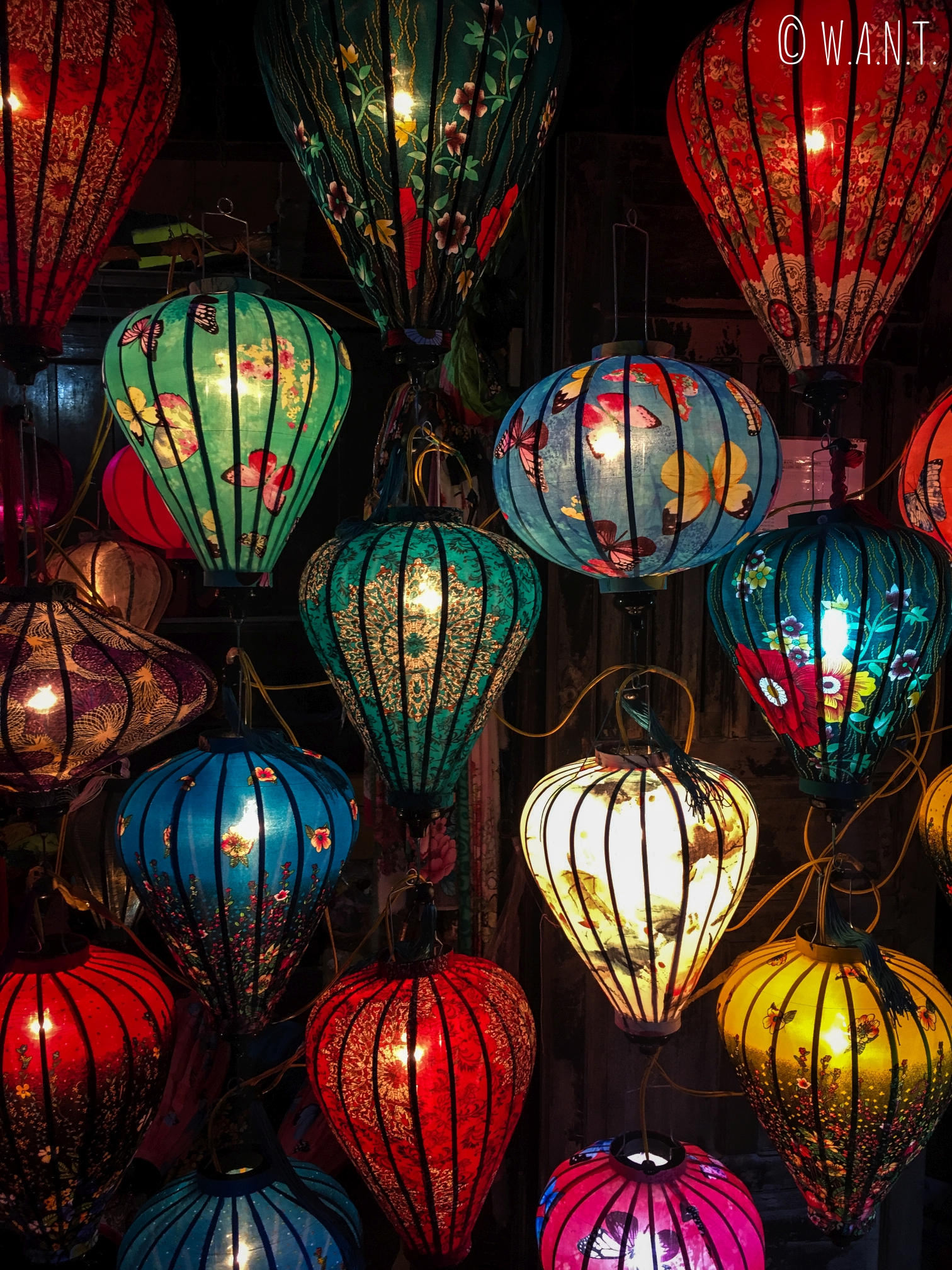 Lampions de la vieille ville de Hoi An