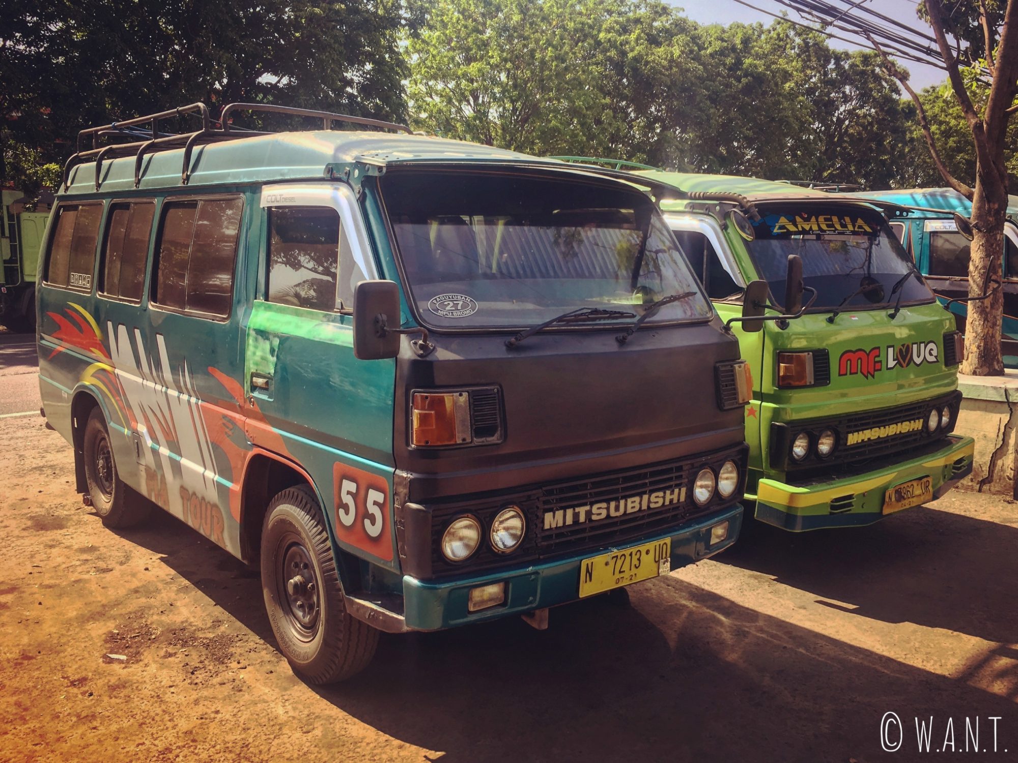Minibus permettant de rejoindre Cemoro Lawang depuis Probolinggo