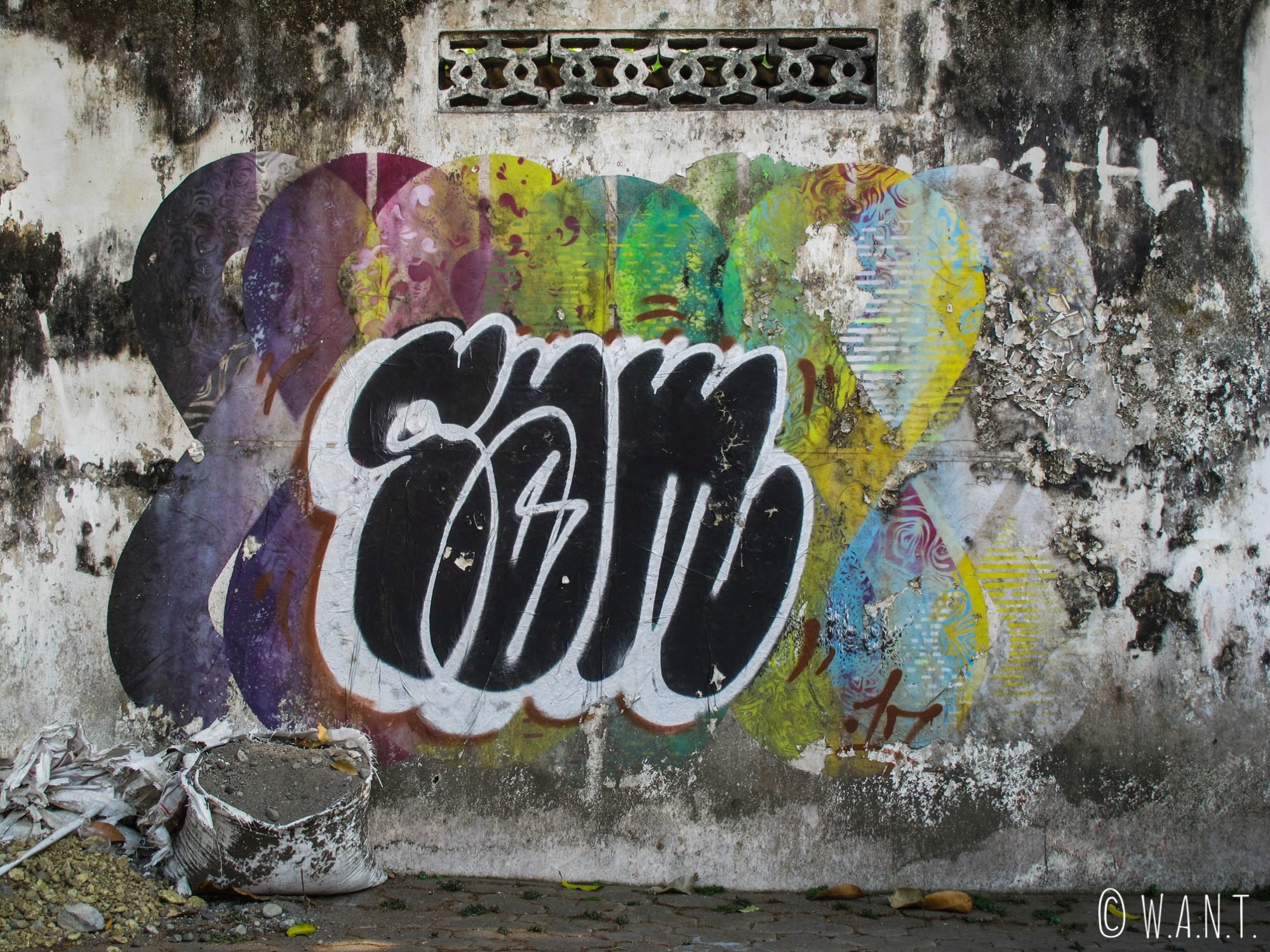 Art de rue dans la ville de Yogyakarta