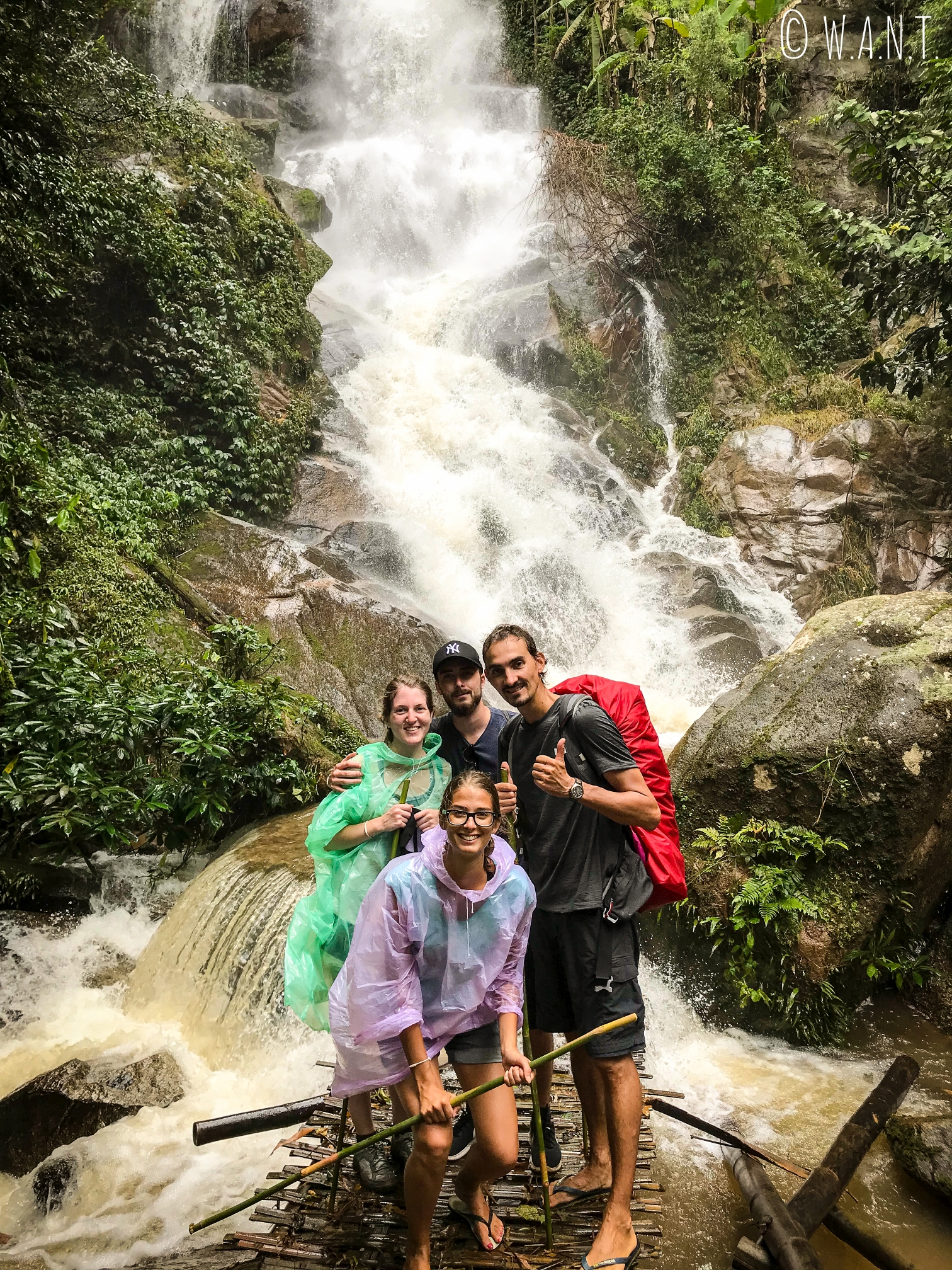 Nous sommes montés jusqu'à la cascade Huay Kaew durant notre trek à Chiang Rai