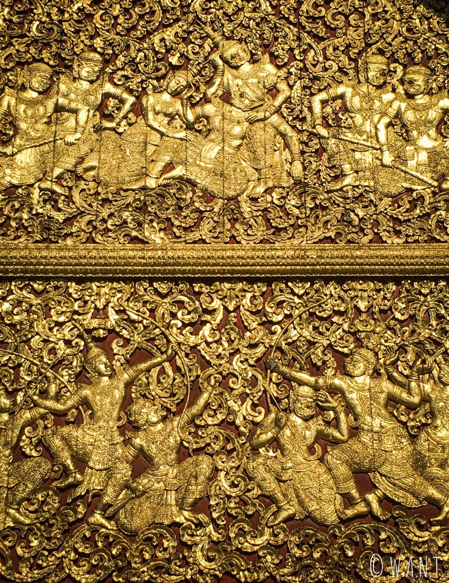 Ornements du Vat Xieng Thong de Luang Prabang