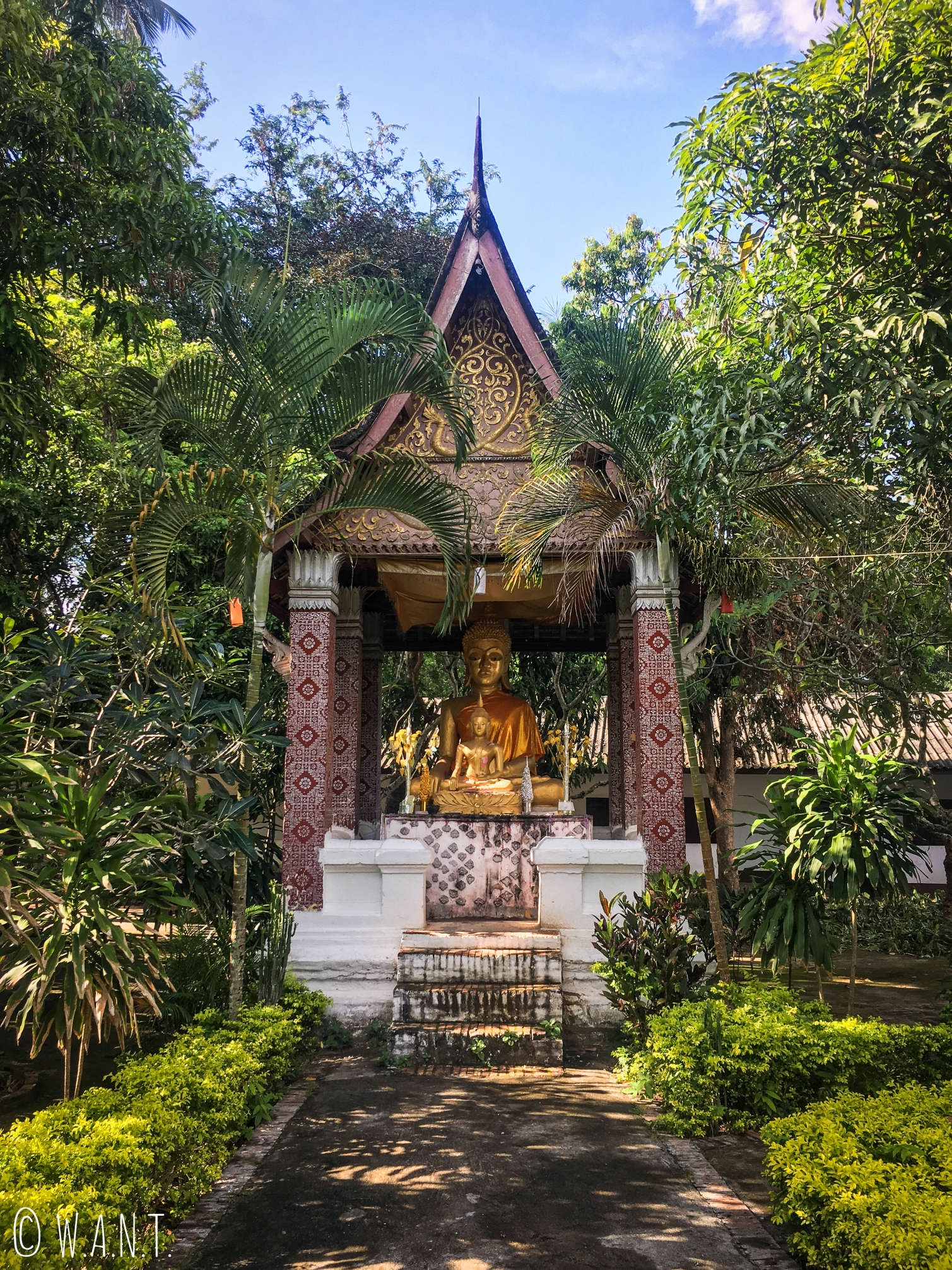Statue de Bouddha à Luang Prabang