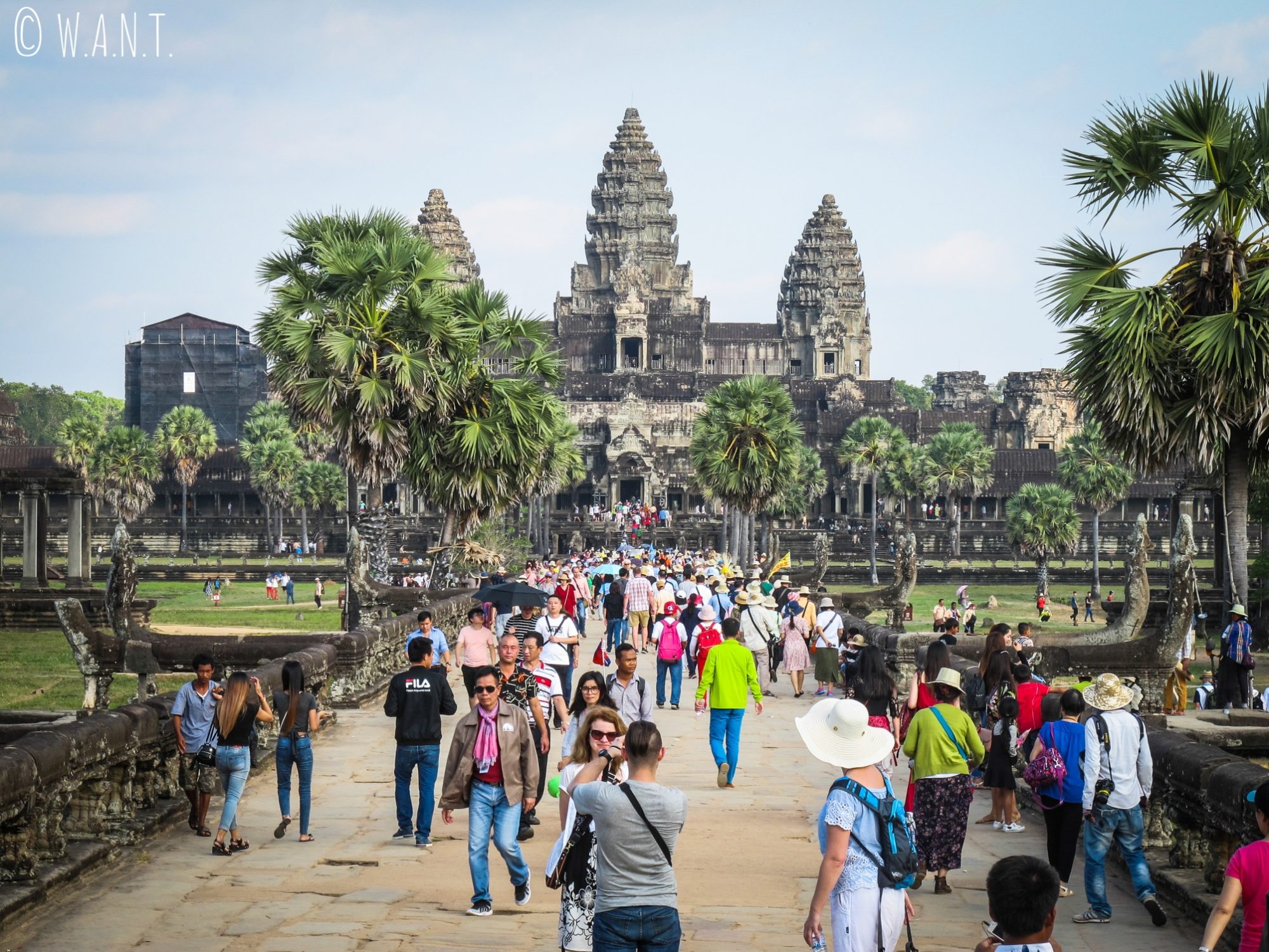 Angkor Wat aux heures de pointe