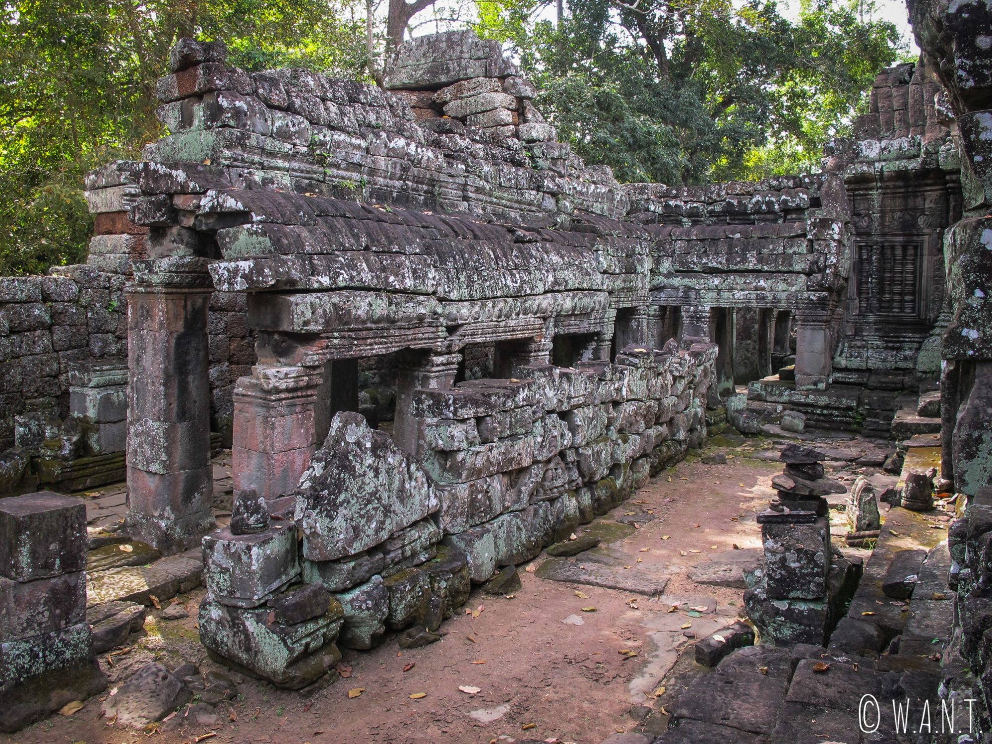 Bâtiment du temple Banteay Kdei d'Angkor