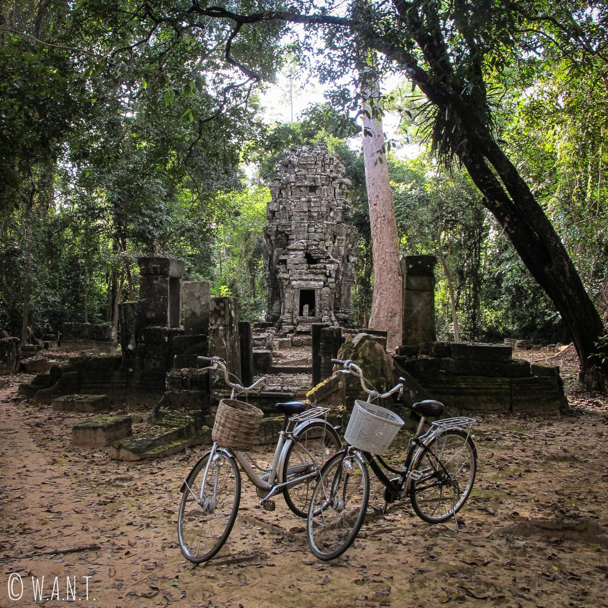 Chapel of Hospital sur le site archéologique d'Angkor