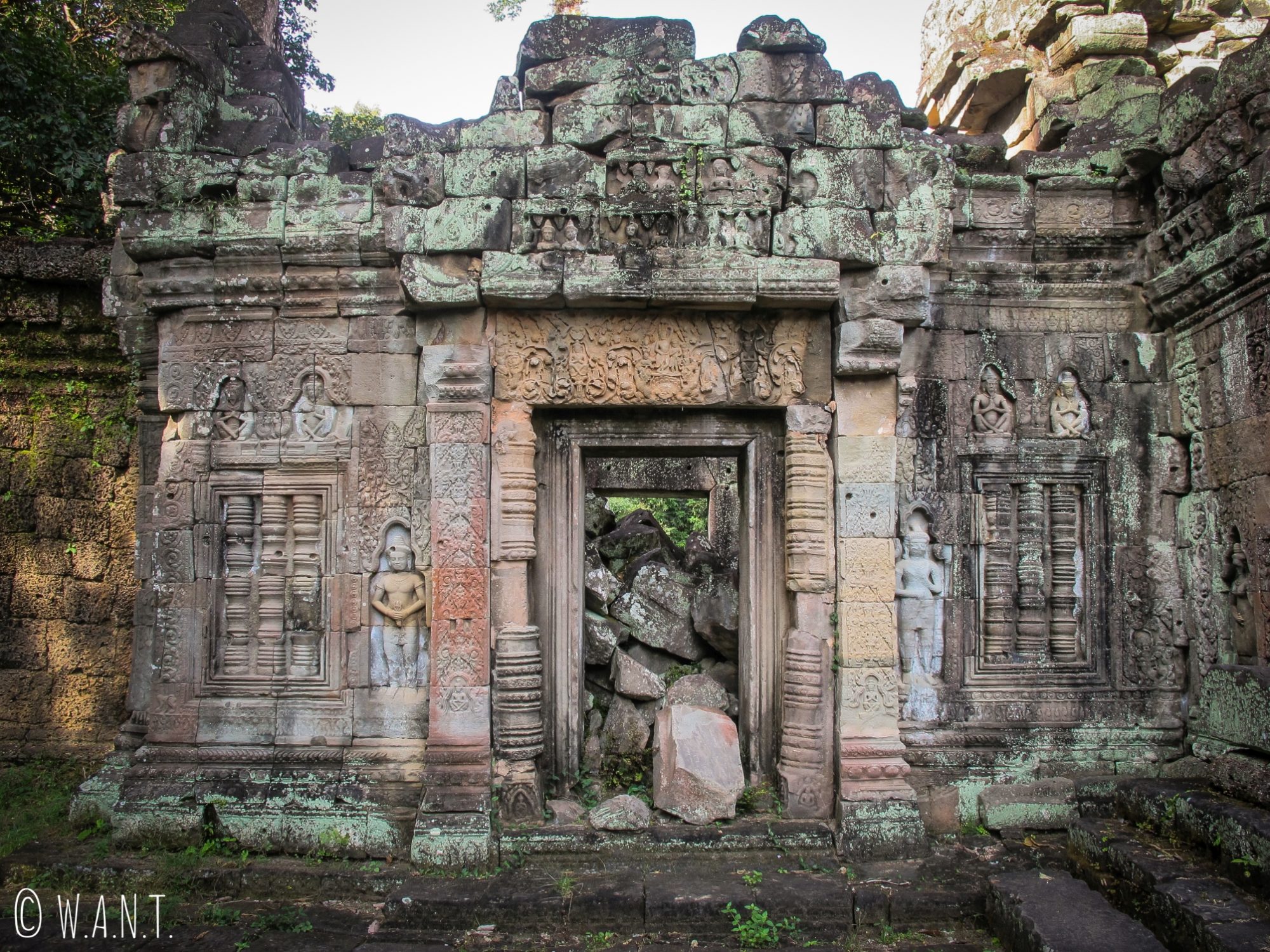 Porte du temple Preah Khan à Angkor