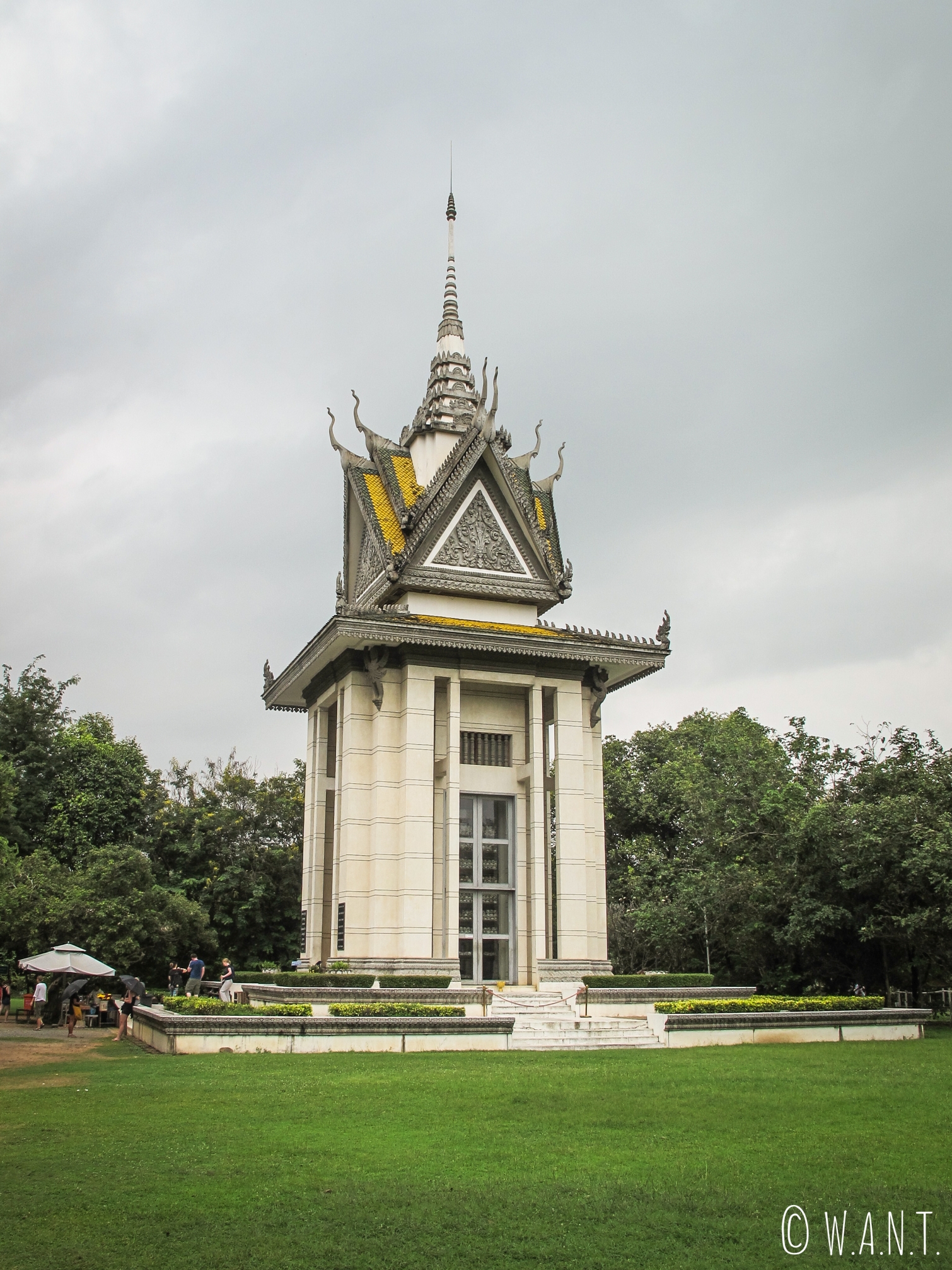 Stupa commémoratif des Killing Fields à Phnom Penh