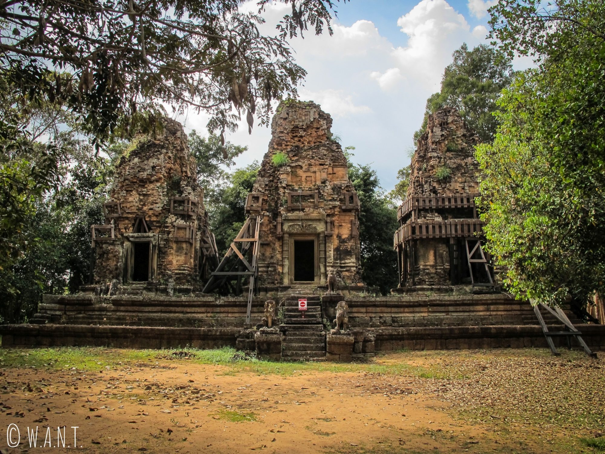 Temple Bat Chum sur le site archéologique d'Angkor