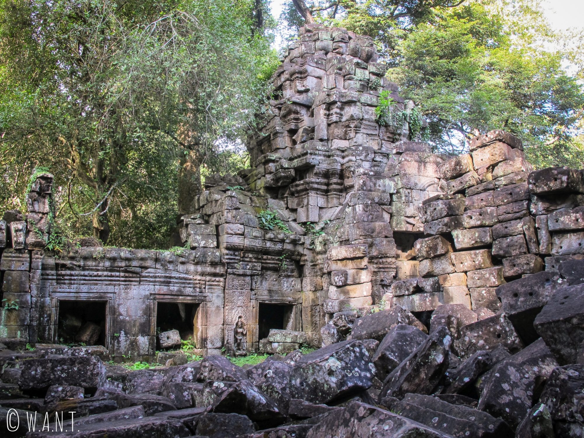 Tour en ruines du temple Preah Khan à Angkor