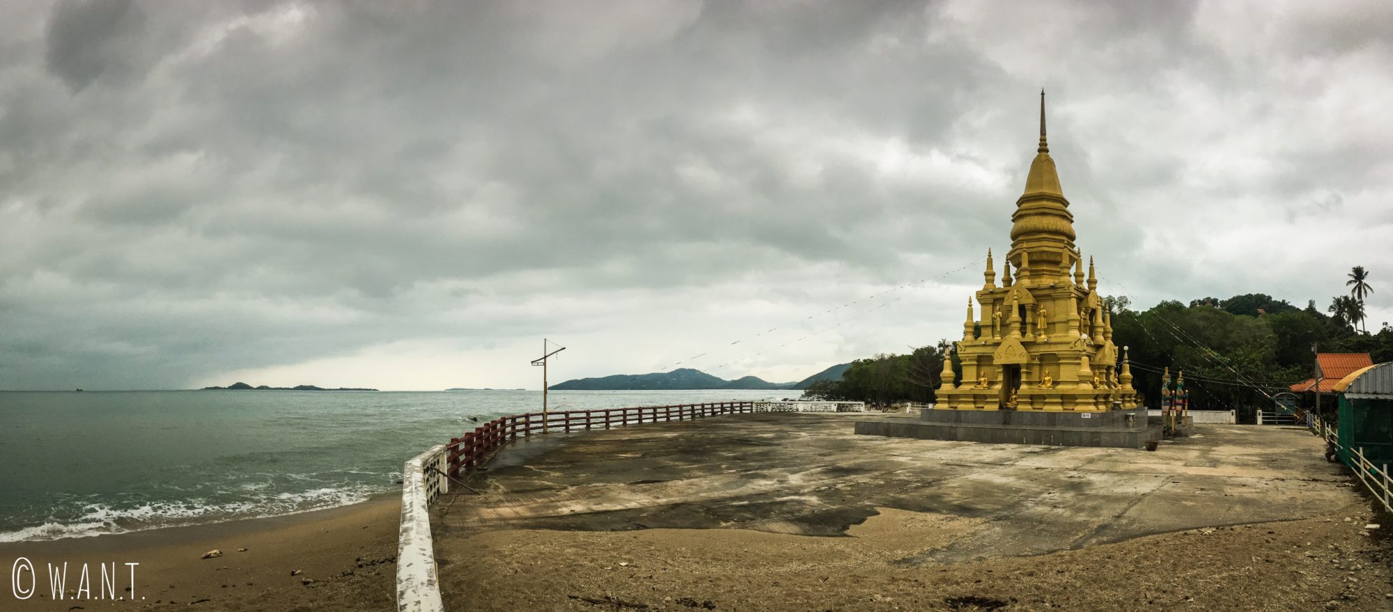 Panorama à la pagode Laem Sor de Koh Samui