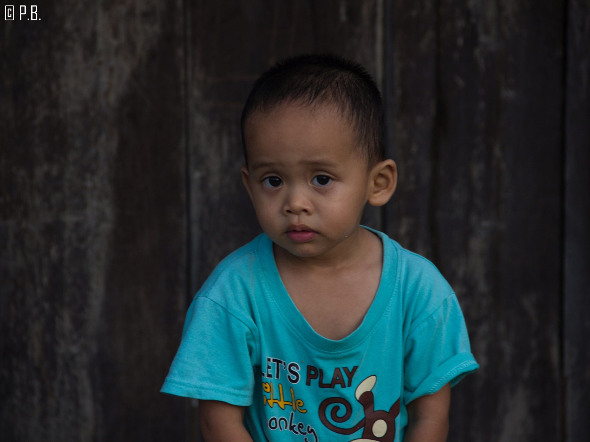 Portrait d'enfant au village musulman de Koh Samui