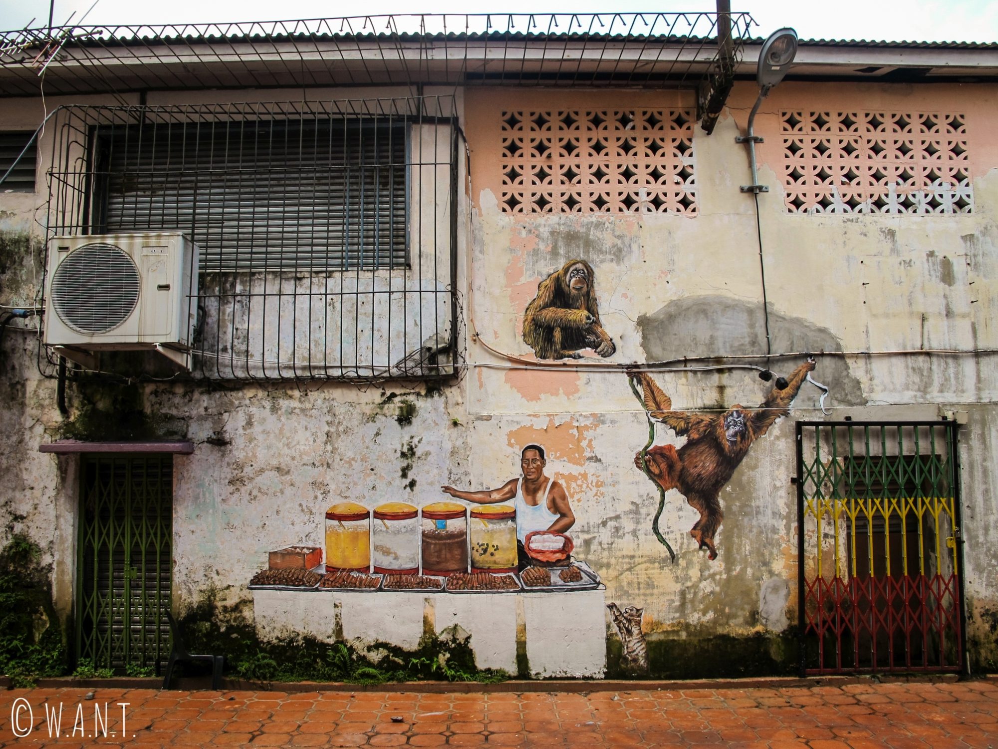 Art de rue à Kuching