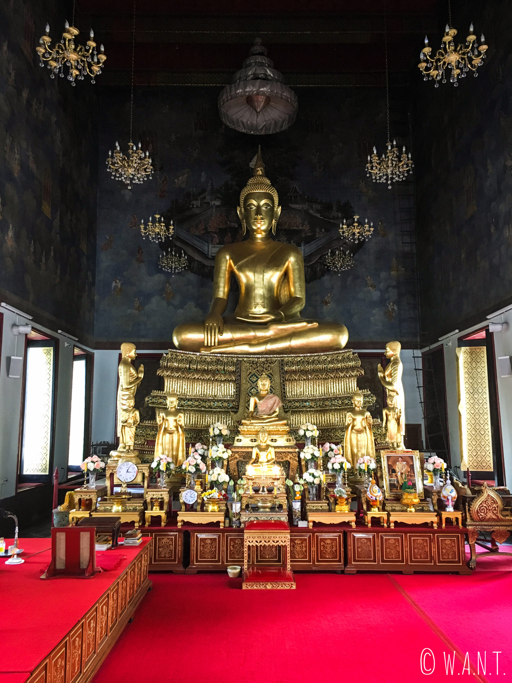 Bouddha du Wat Ratchanatdaram de Bangkok