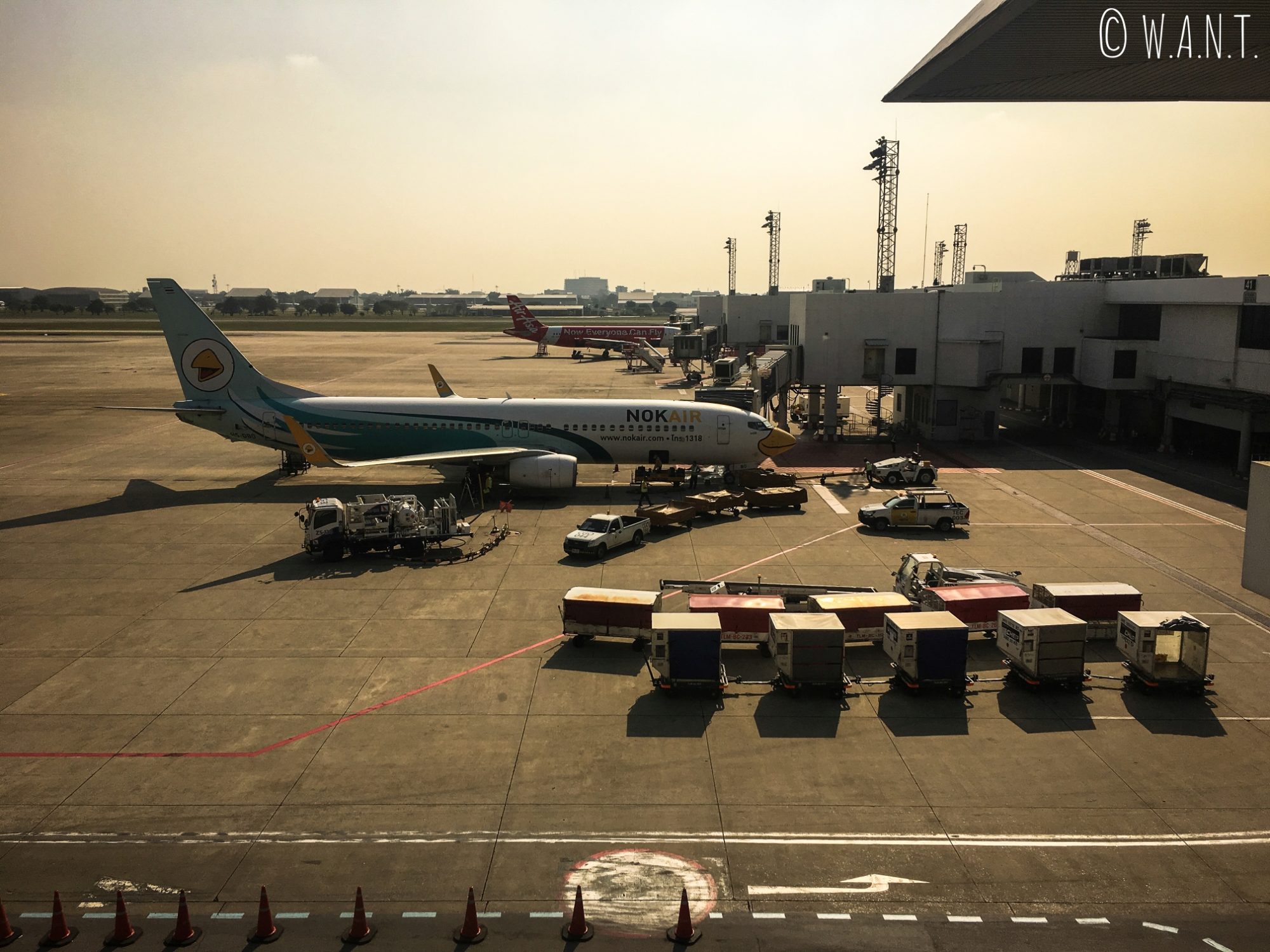 Départ pour Phuket depuis l'aéroport Don Muang de Bangkok