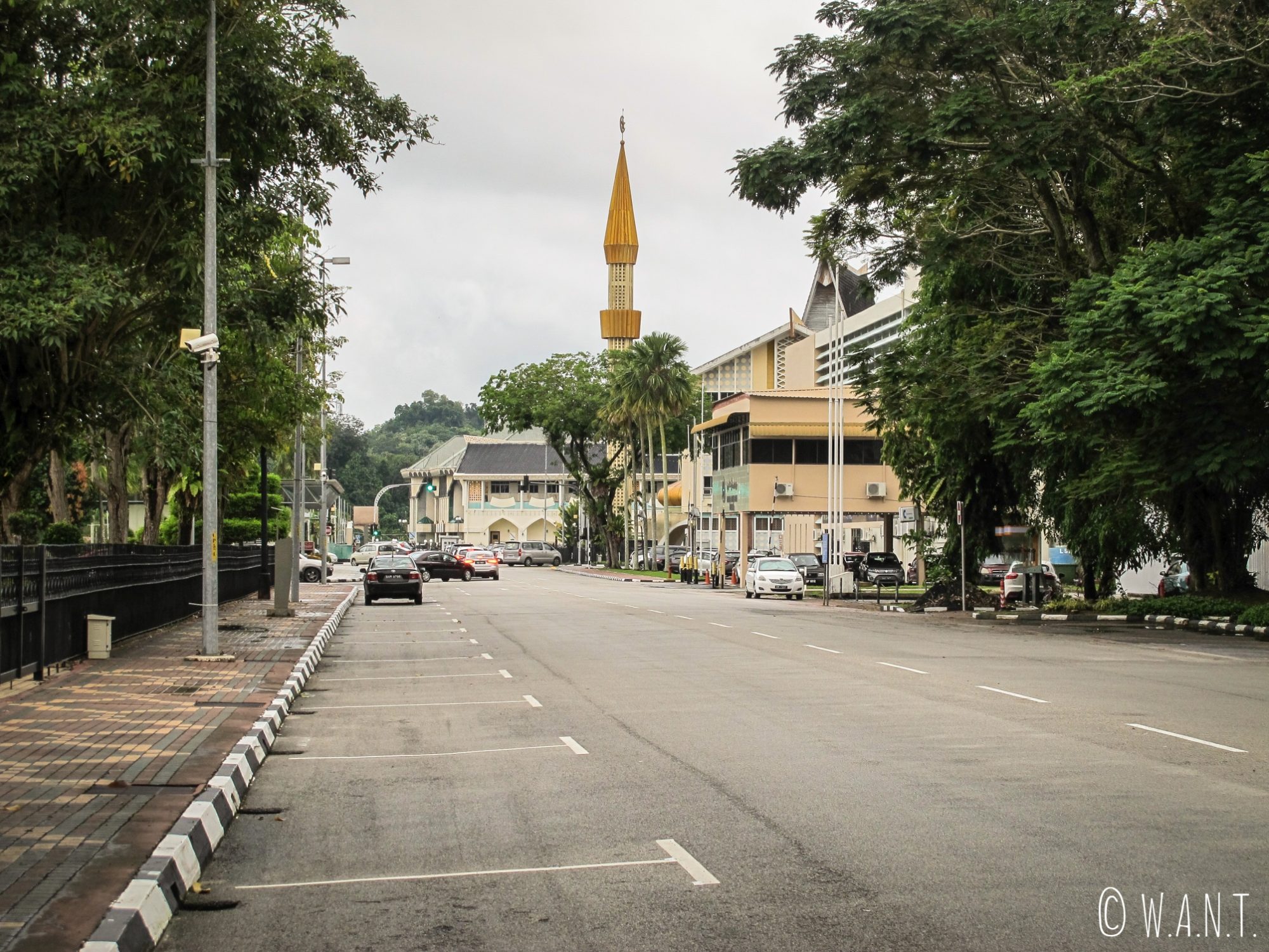 Rue de Bandar Seri Begawan au Brunei