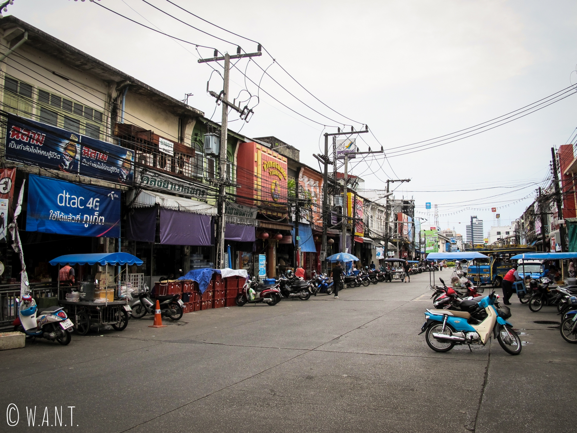 Rue du vieux Phuket
