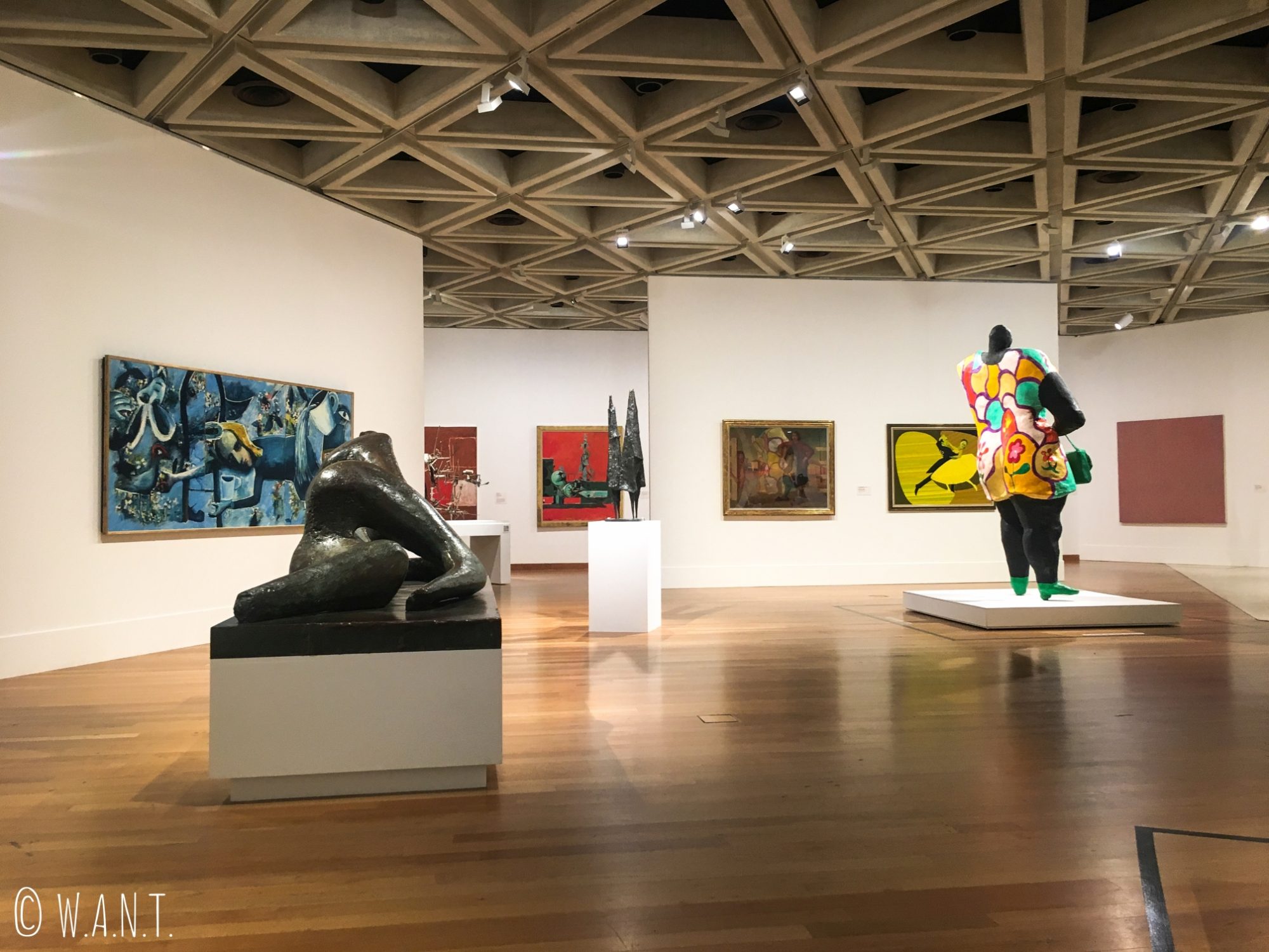 Aile moderne du Art Gallery Museum de Perth