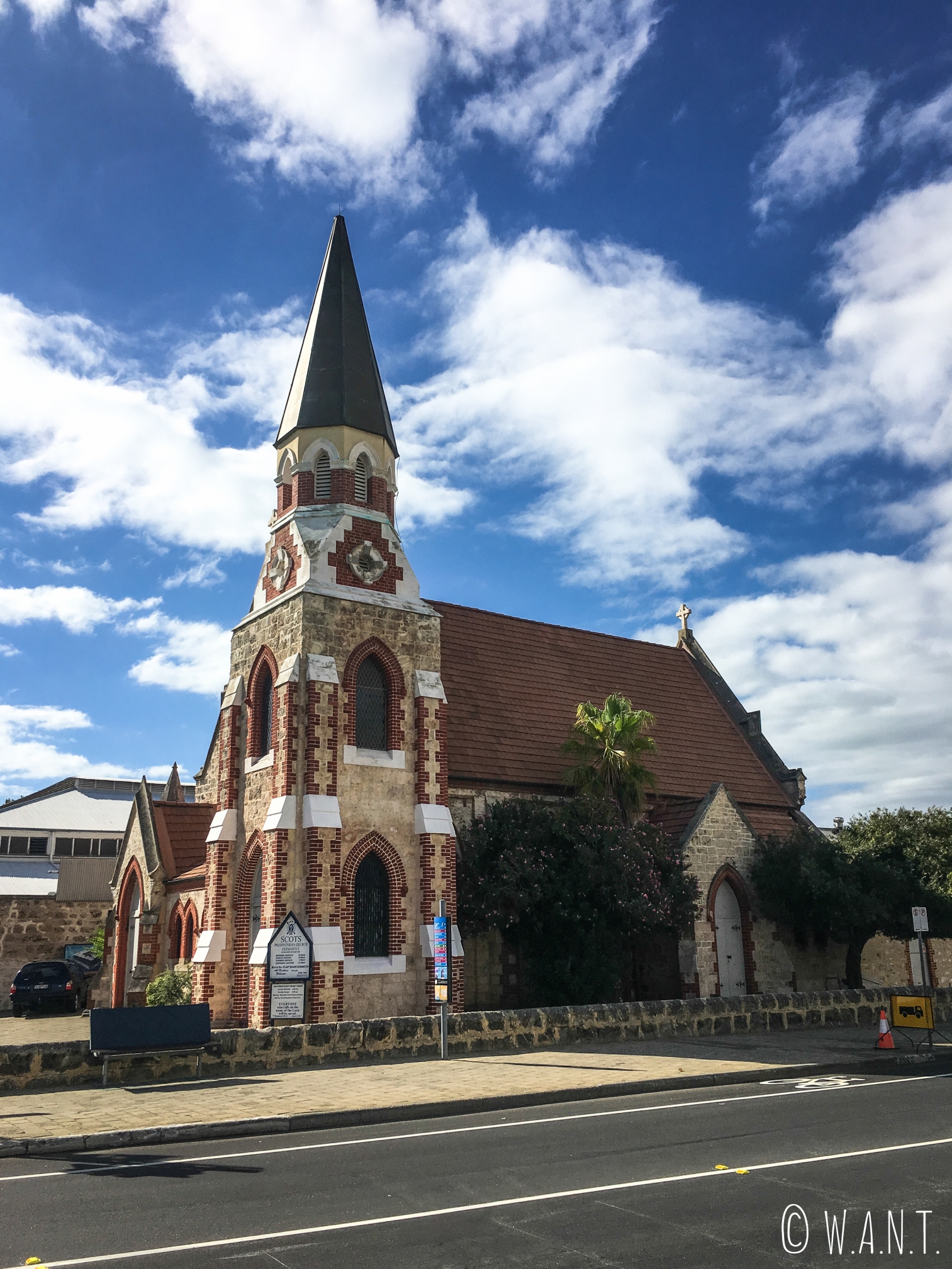 Eglise située dans le centre ville de Fremantle