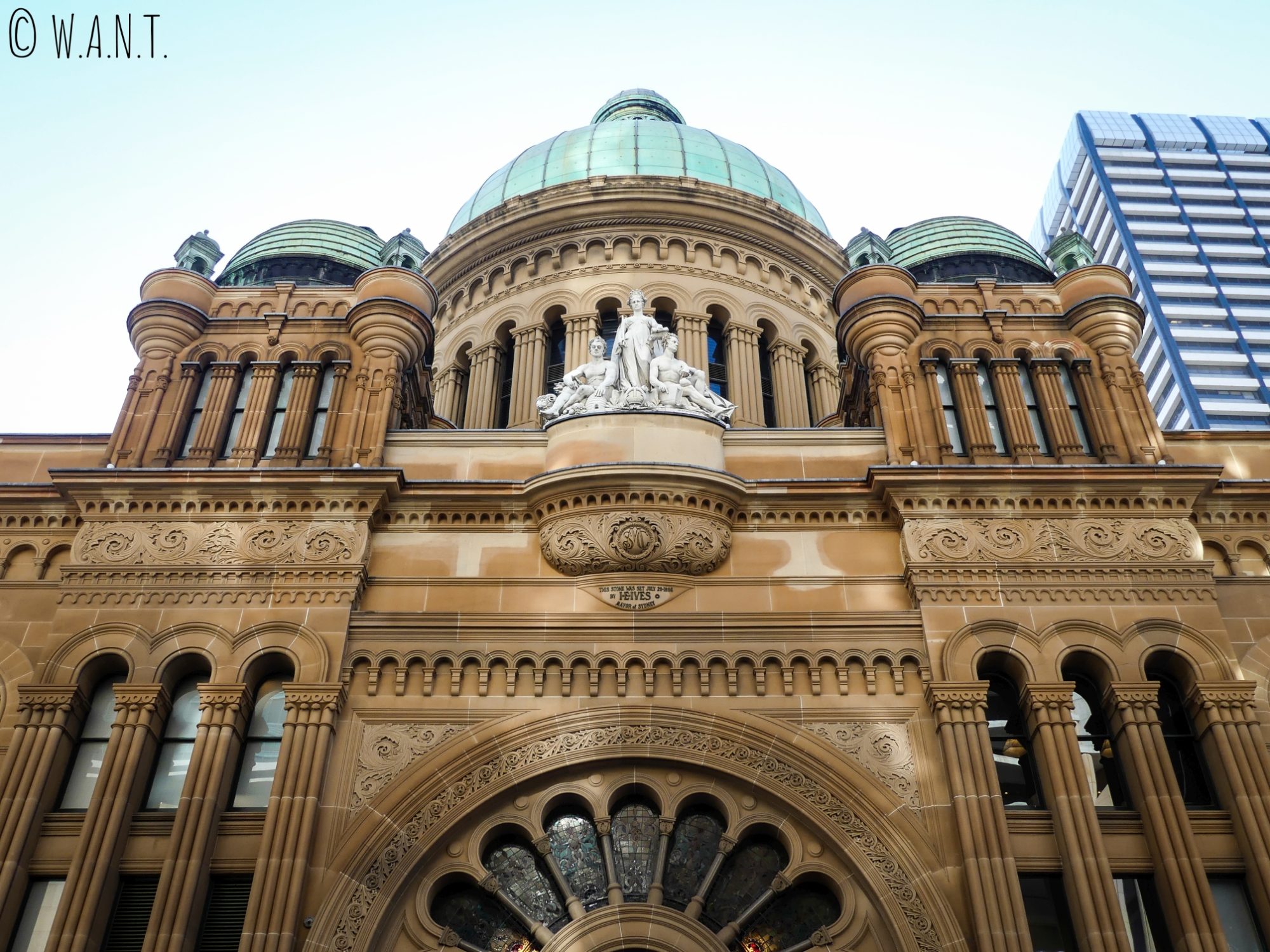Façade du Queen Victoria Building à Sydney