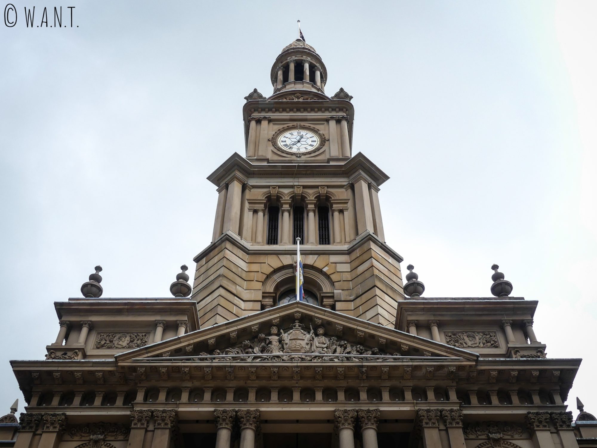 Façade du Town Hall de Sydney