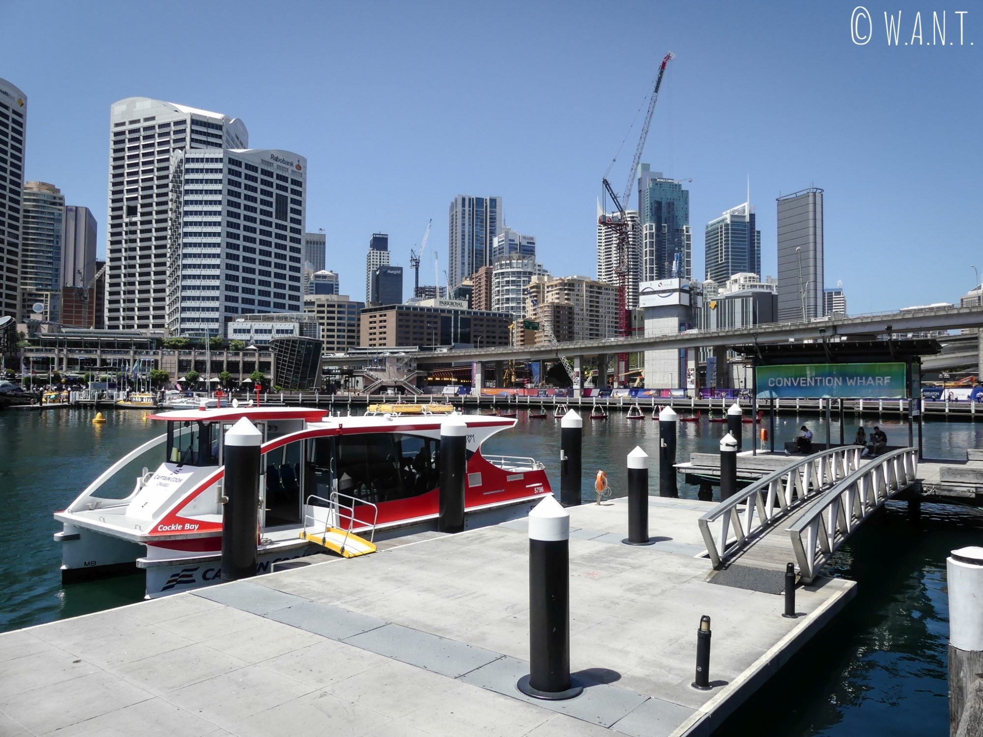 Ferry à Darling Harbour à Sydney