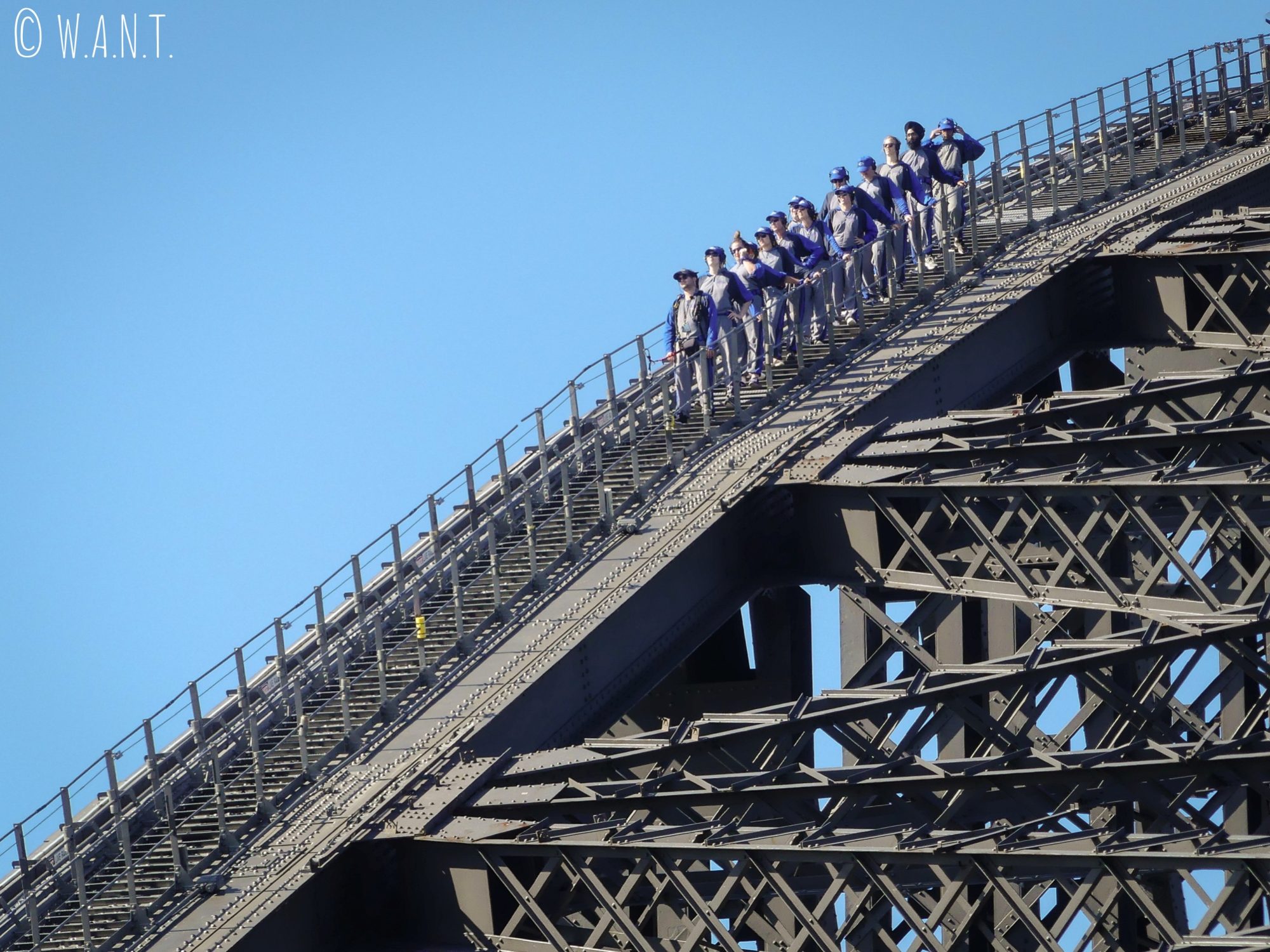 Il est possible de réaliser des activités à sensations fortes depuis Harbour Bridge à Sydney