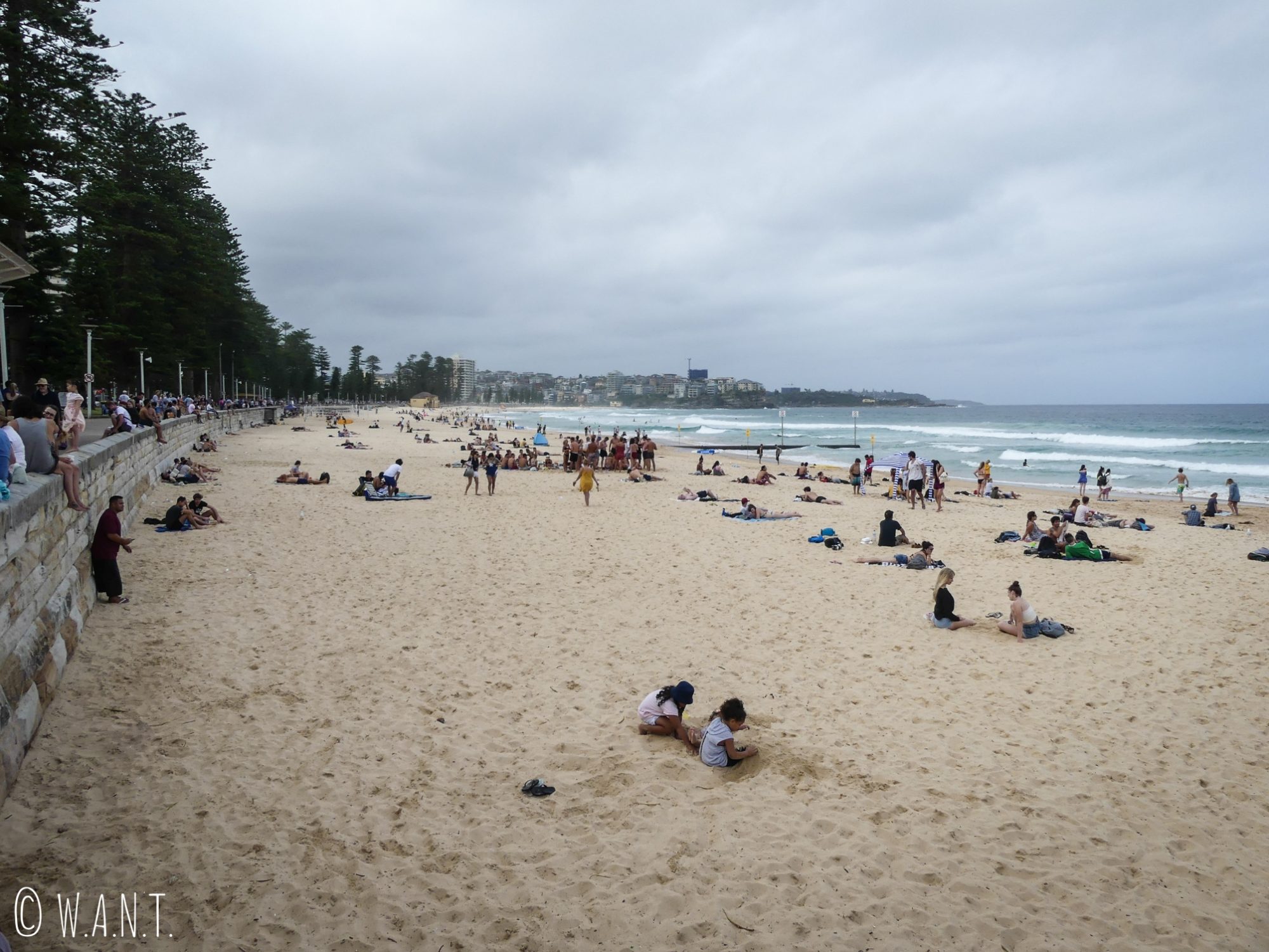 Plage de Manly Beach près de Sydney