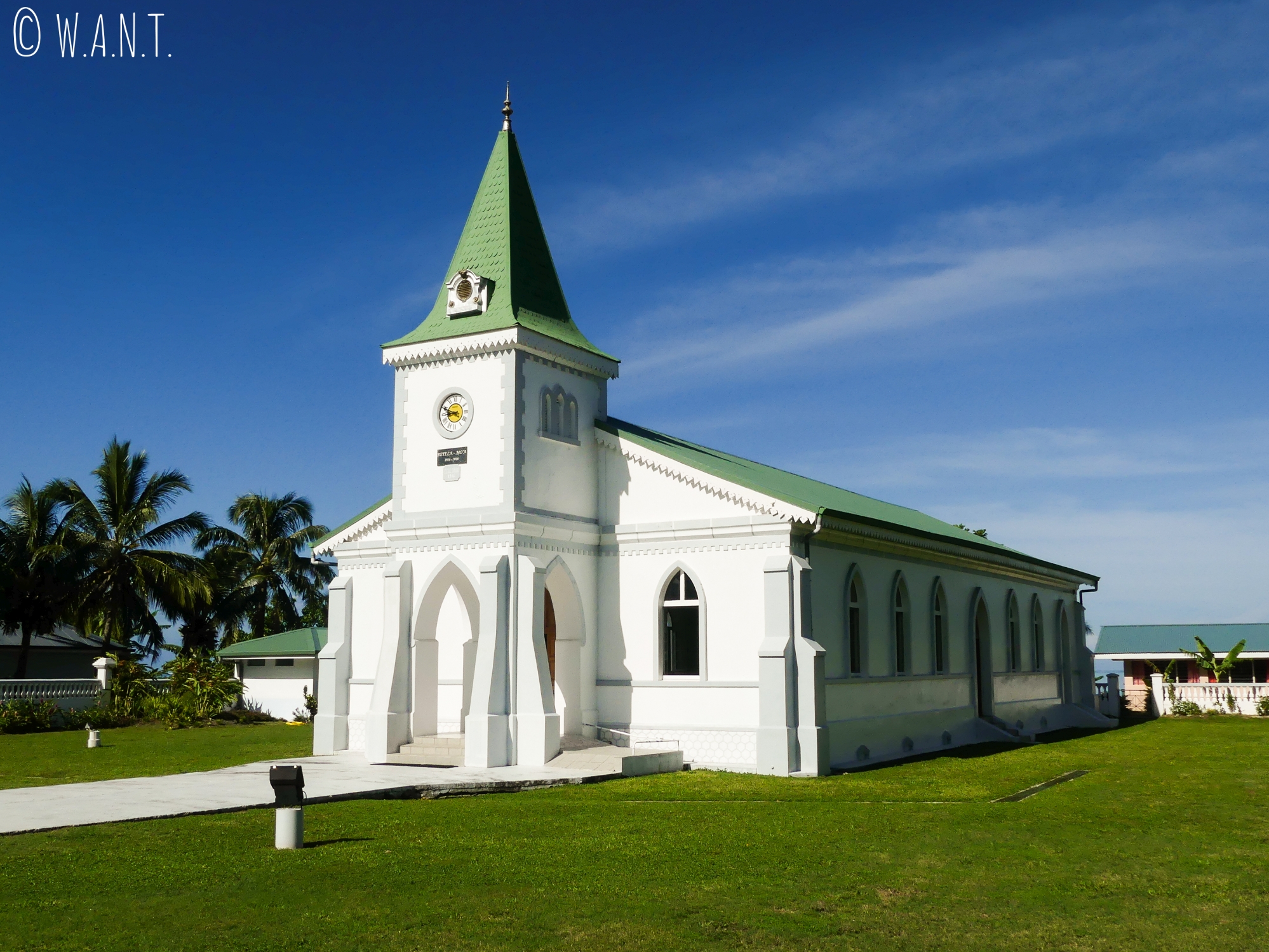 Eglise de Haapiti sur l'île de Moorea