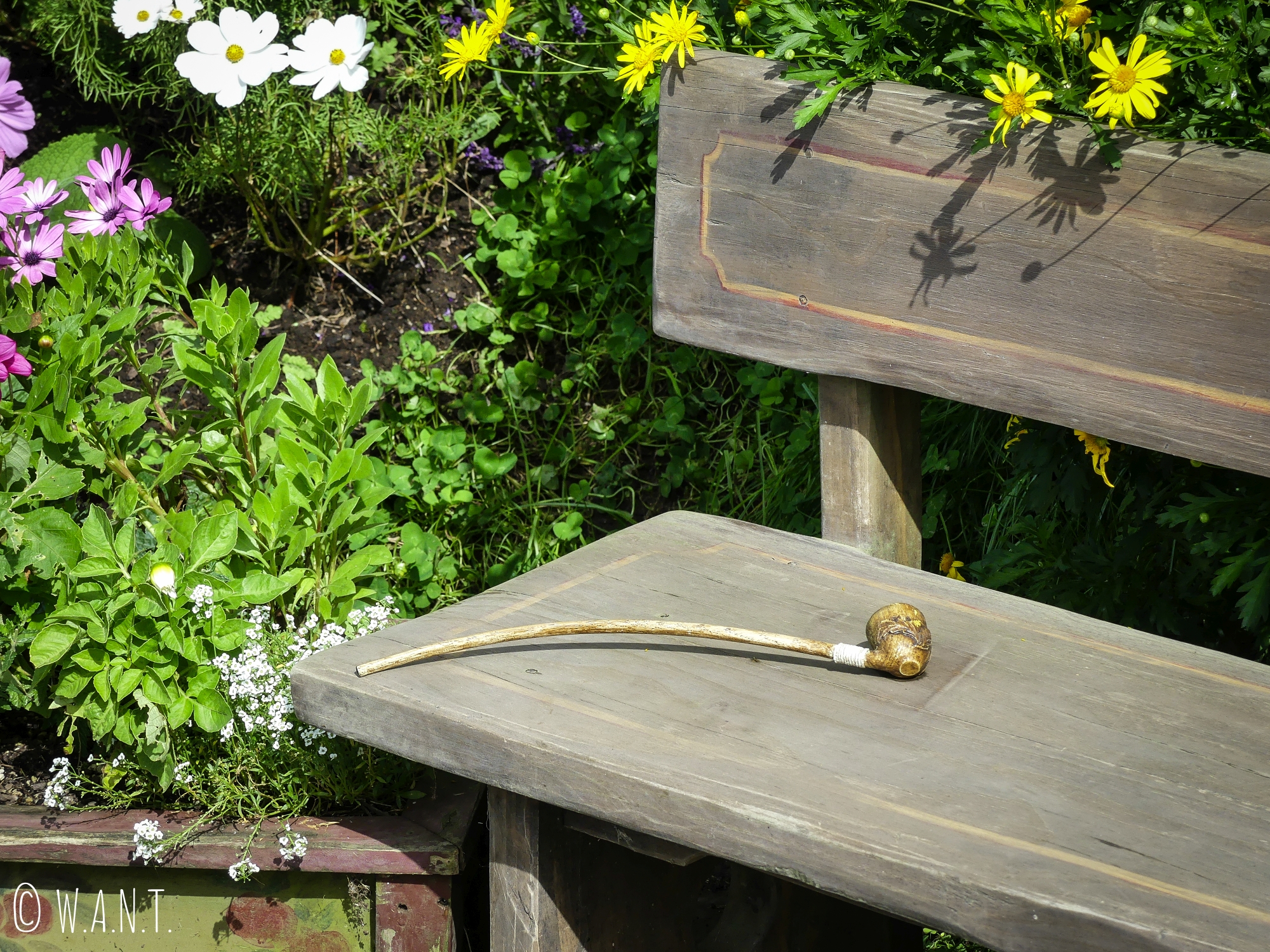 La pipe de Gandalf est restée sur un banc de Hobbiton en Nouvelle-Zélande