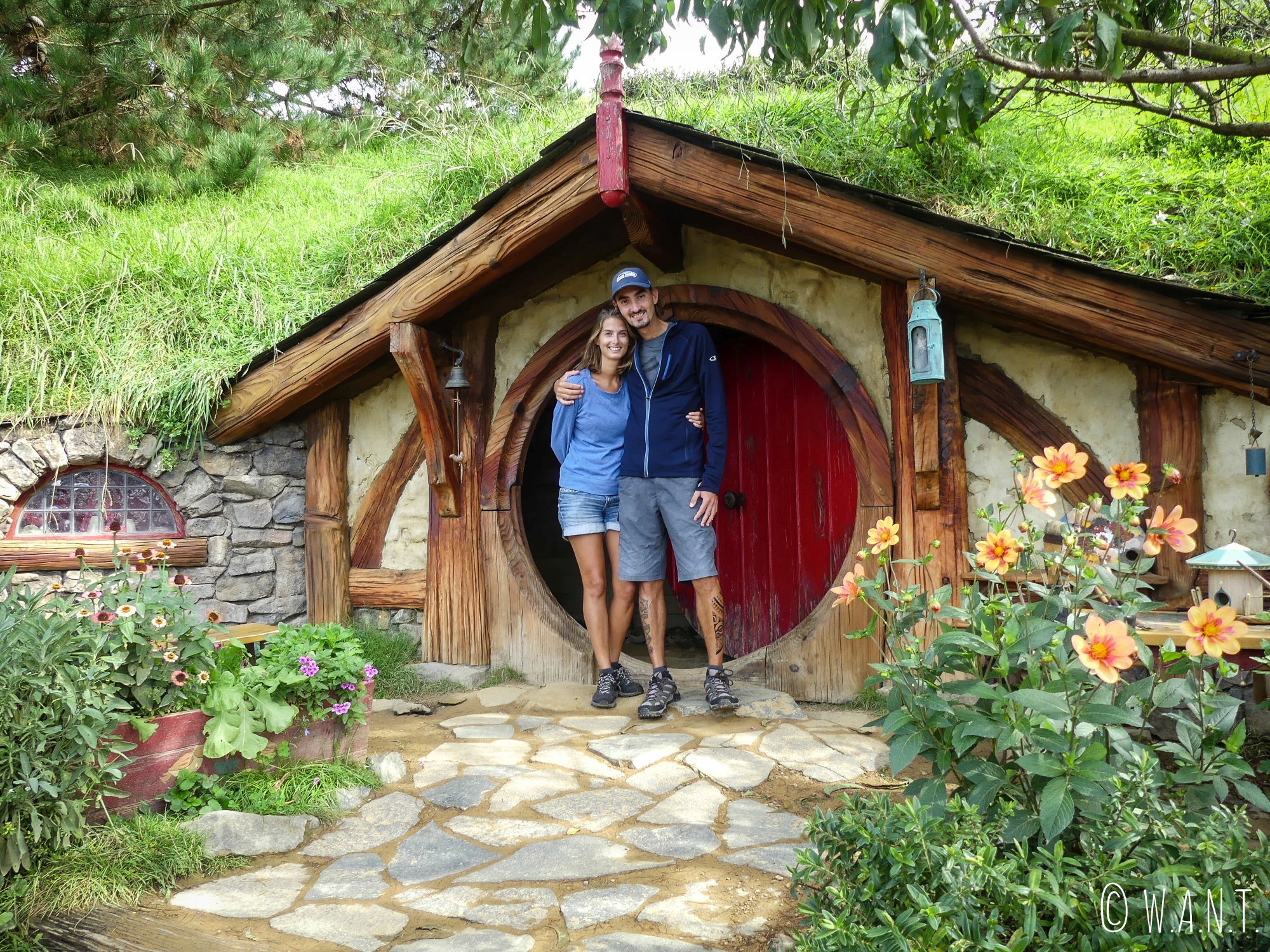 Nous nous serions bien installés dans cette petite maison à Hobbiton en Nouvelle-Zélande