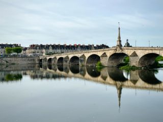 Crossing the Loire river